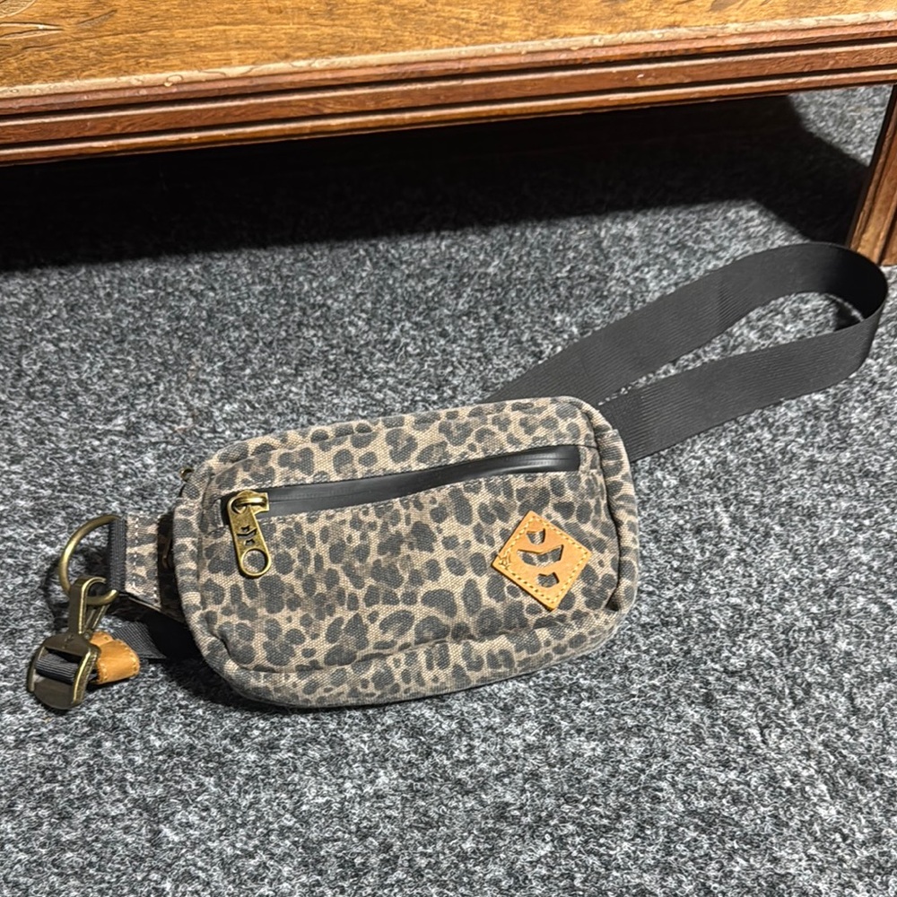 Leopard Print Belt Bag